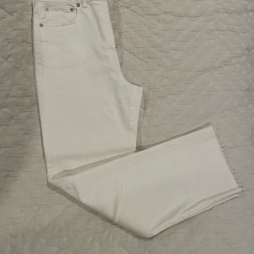 Madewell Women's Cream Jeans